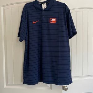 NWT Houston Astros Space City Blue Polo. Size XL